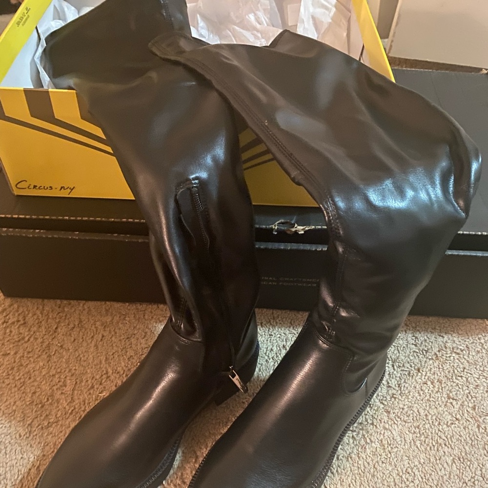 CIRCUS NY BLACK BOOTS